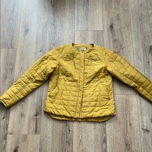 Mountain Hardwear Mustard Quilted Women's Puffer Jacket